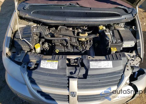 2005 Dodge Grand Caravan Sxt из США, поврежденный, VIN 2D4GP44L05R221037